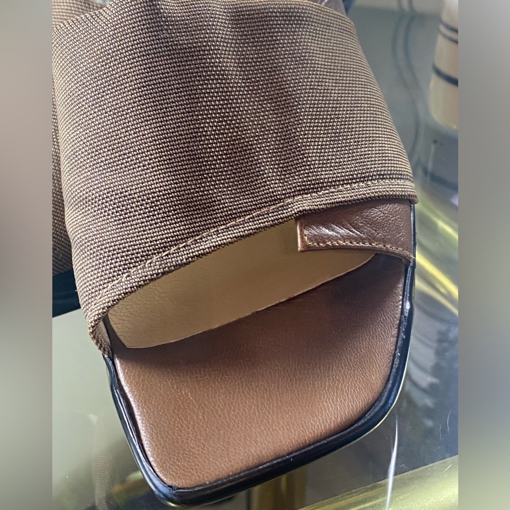 Stuart Weitzman Margin Wedge Mules - image 3